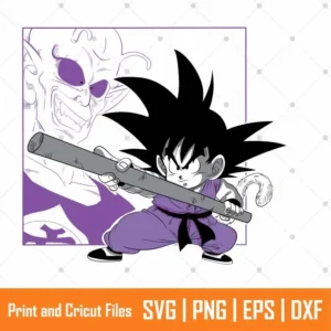Goku Piccolo Anime SVG